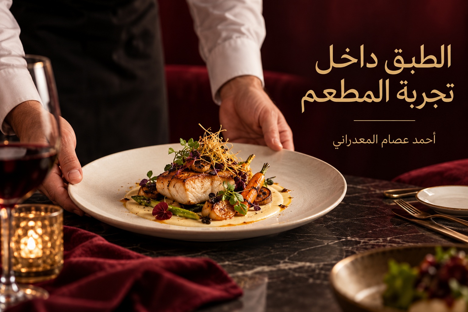 الطبق داخل تجربة المطعم: فصل جودة المنتج عن أثر الخدمة