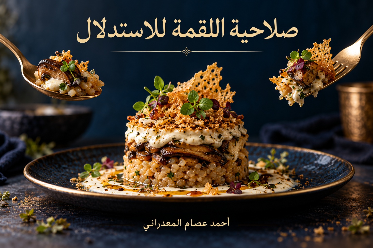 صلاحية اللقمة للاستدلال: أثر الأداة والموضع في تمثيل الطبق