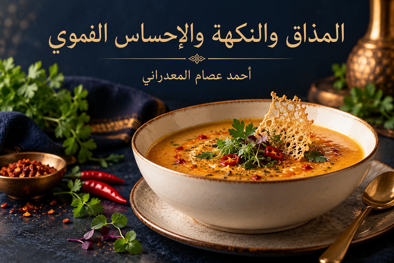 المذاق والنكهة والإحساس الفموي: خريطة تمنع الخلط في تقرير المحكّم